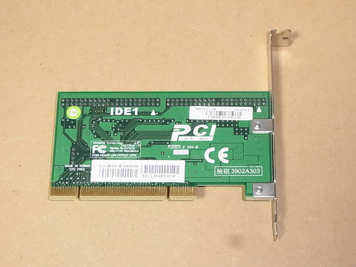 #NEC диск зеркало кольцо управление N8103-74/Promise FastTrak100 IDE ATA RAID PCI (HB245)