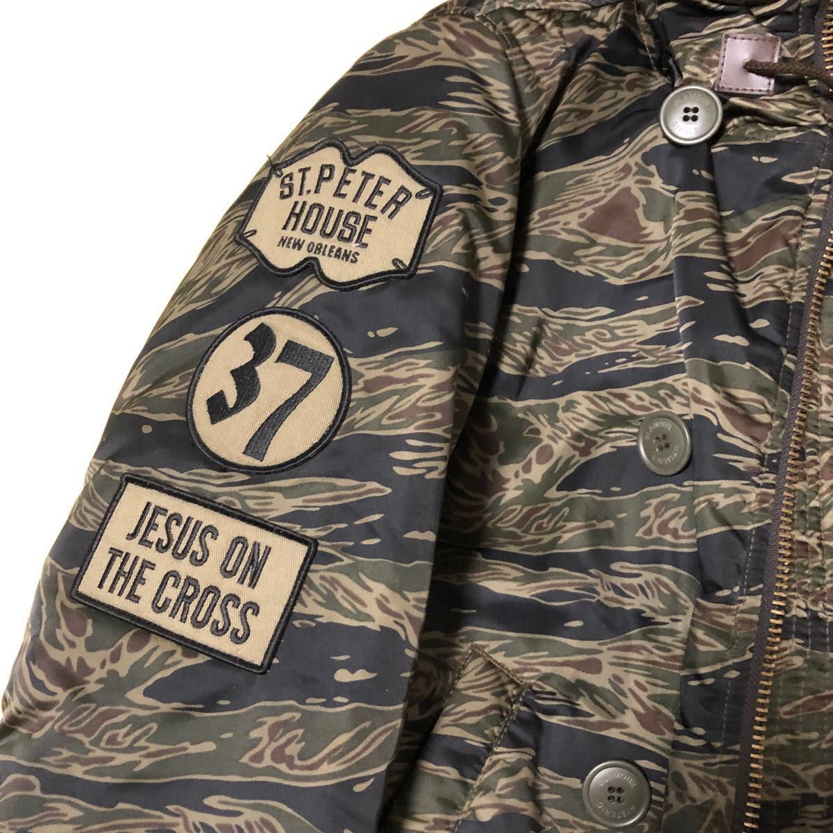 ヒステリックグラマー N3B ジャケット Mサイズ タイガーカモ ヒステリックグラマー N3B ジャケット Mサイズ タイガーカモ
