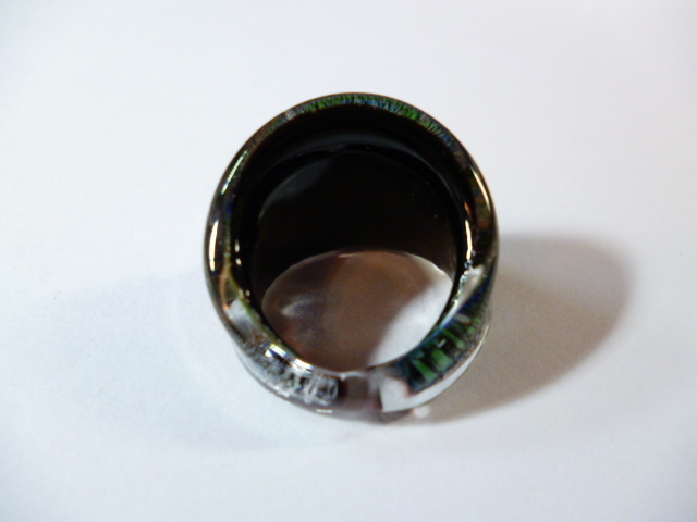 β Venetian glass Venetian glass ring β ring Venetian glass venechi Anne Venetian 