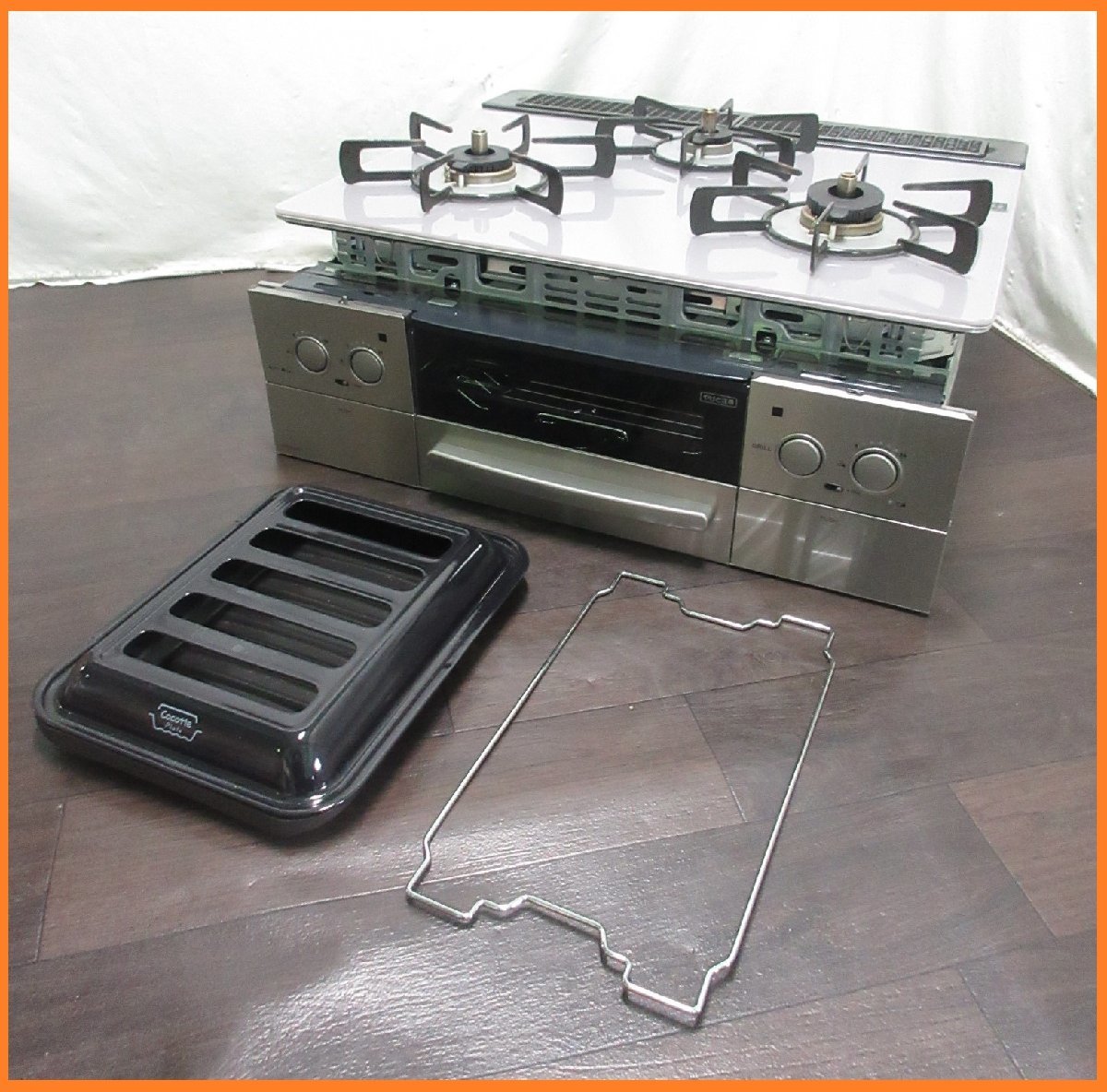 低価 リンナイ ガスビルトインコンロ LPガス RHS71W30E14RCSTW