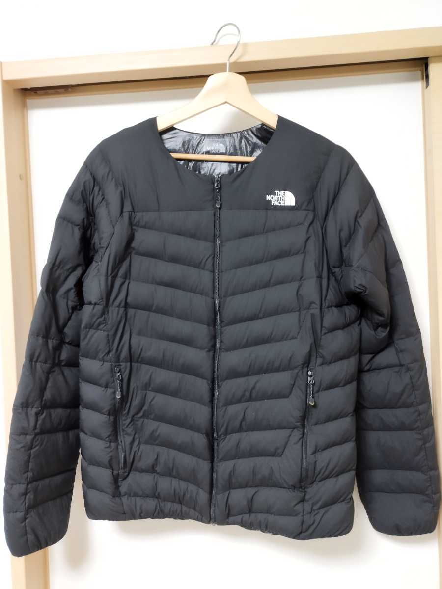 【Lサイズ】ノースフェイス サンダーラウンドネックジャケット NY81713 黒 K ブラック THE NORTH FACE