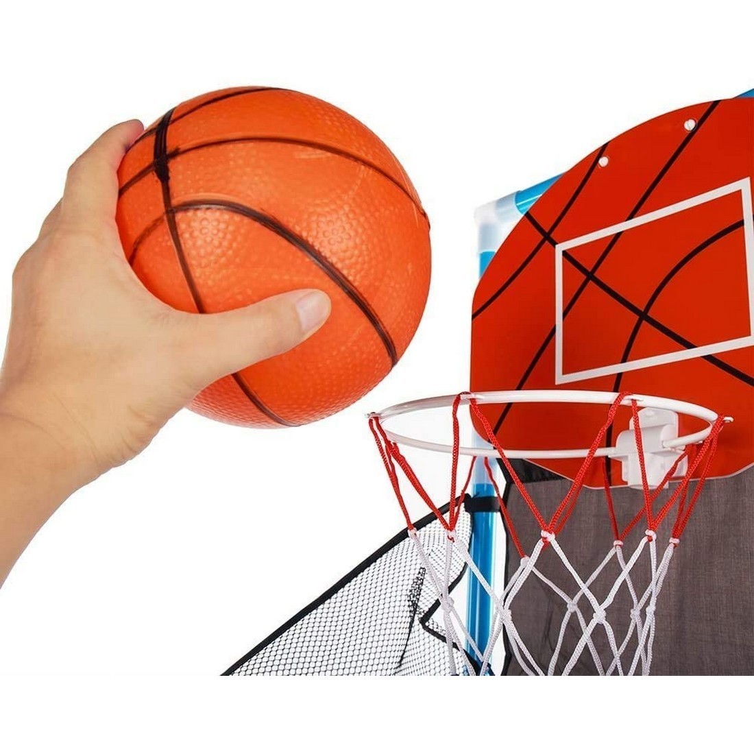 キッズバスケットゴール ボールセット 子供向け 屋内 簡単な組み立て 空気入れ付き_画像2