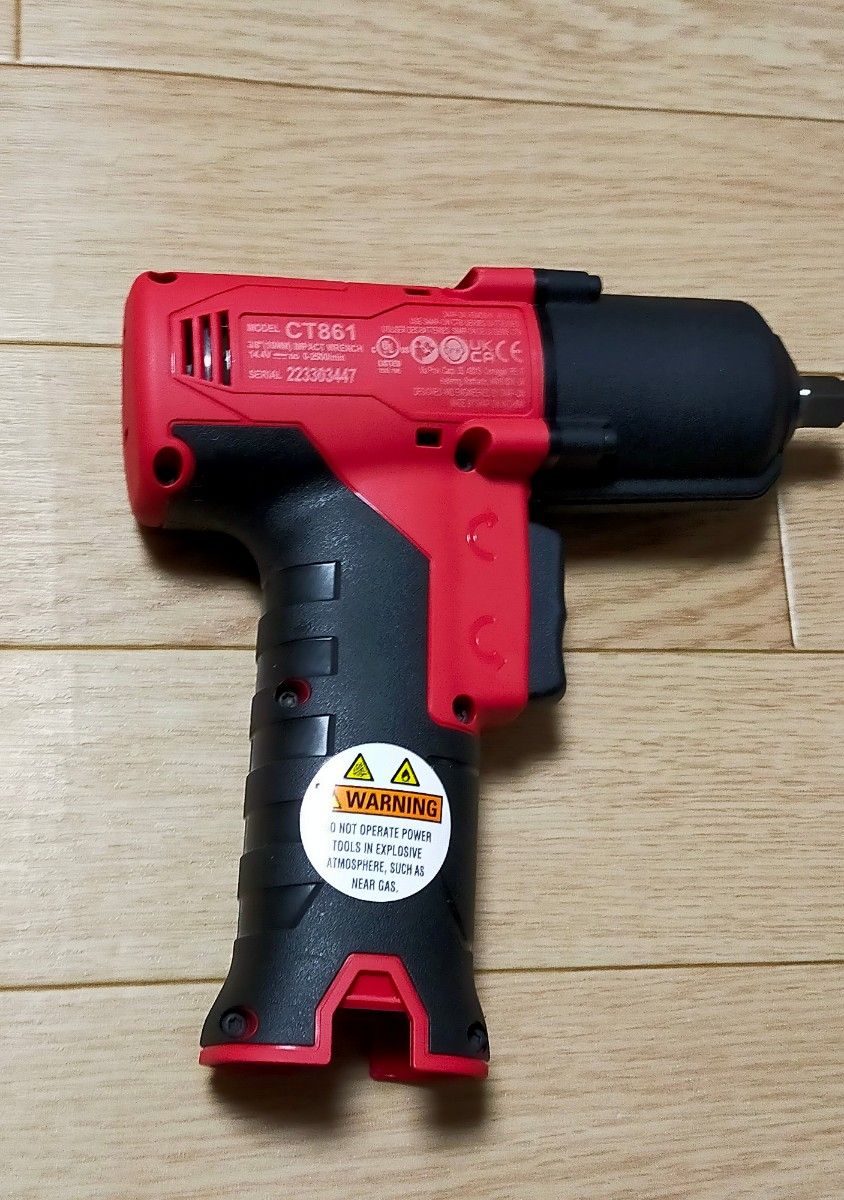 スナップオンCTB8174 バッテリー インパクトレンチ 本体CT861 スナップオンCTB8174 バッテリー インパクトレンチ 本体CT861