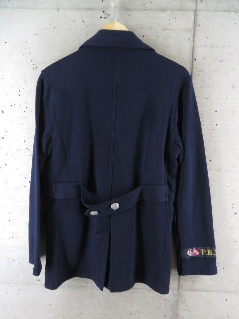 1280c171◆良品です◆キッズサイズ 160cm◆Ralph Lauren ラルフローレン スエット素材 ピーコート Pコート/ジャケット/マリン/トレーナー_画像6