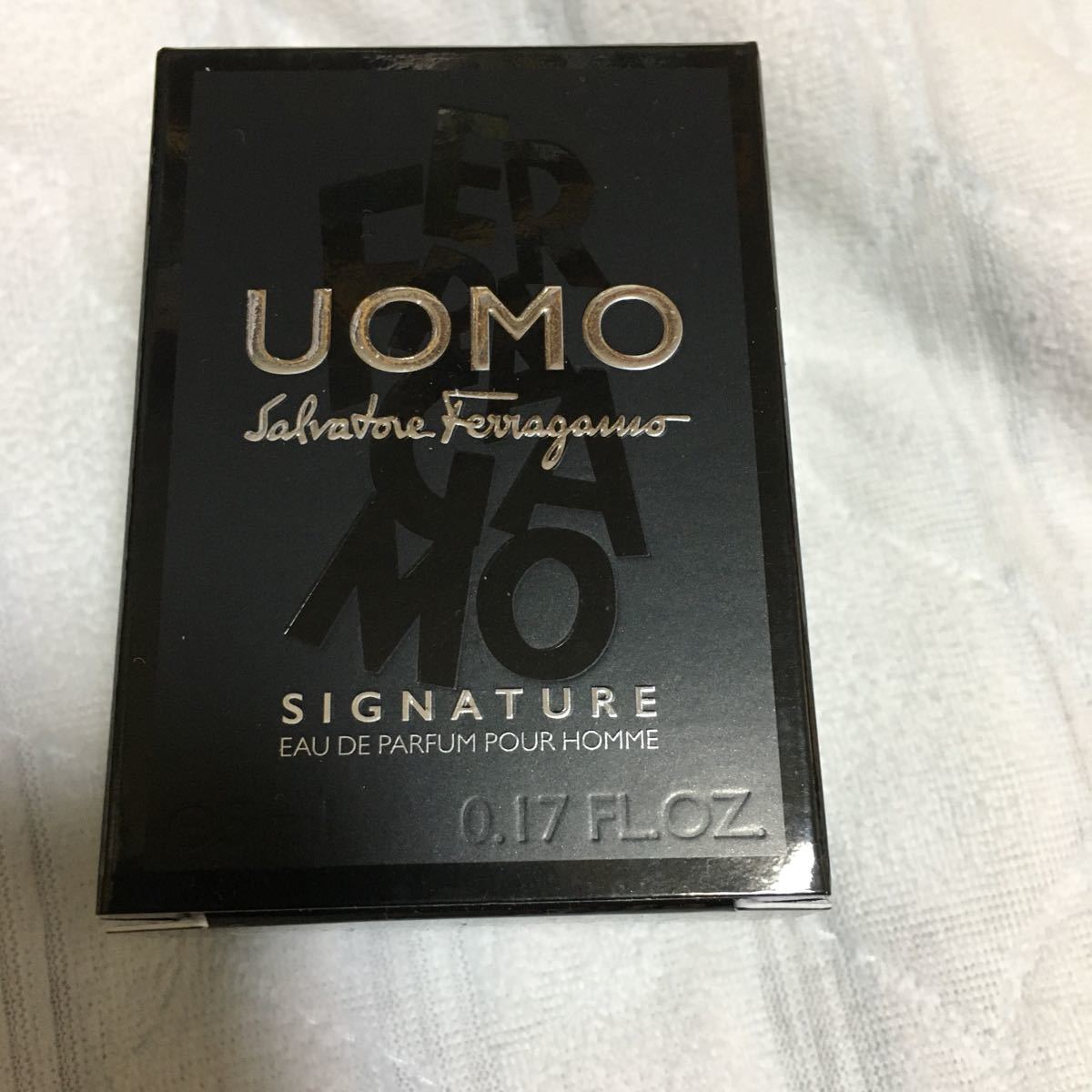 フェラガモ 香水 フェラガモ ウォモ シグネチャー ミニ香水 EDPBT 5ml UOMO SIGNATURE SALVATORE FERRAGAMO_画像2