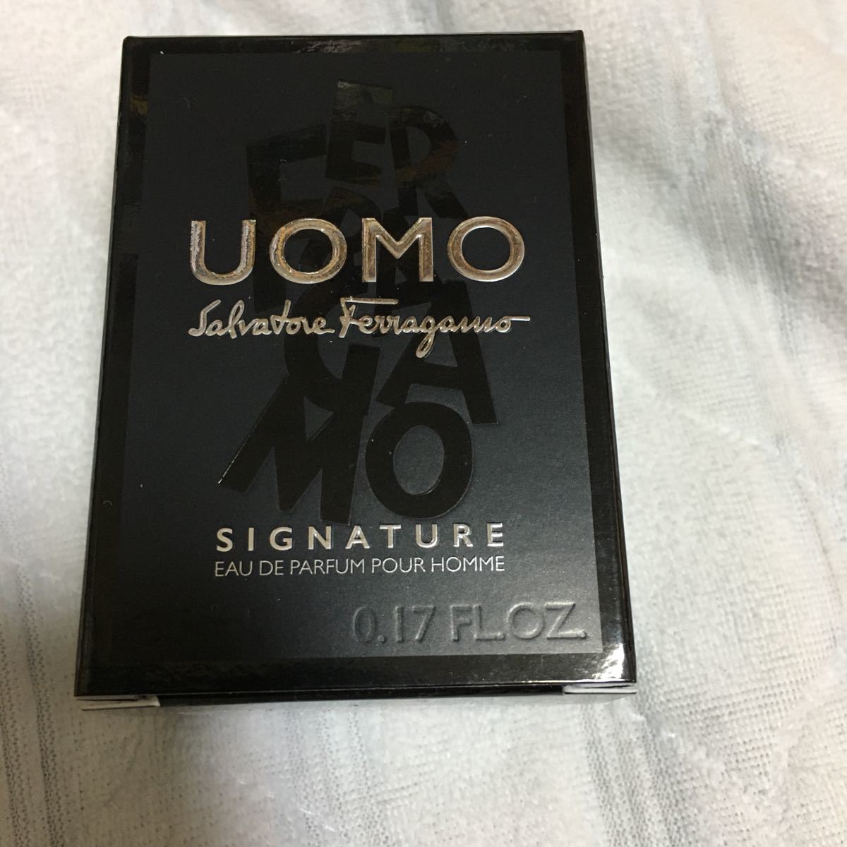 フェラガモ 香水 フェラガモ ウォモ シグネチャー ミニ香水 EDPBT 5ml UOMO SIGNATURE SALVATORE FERRAGAMO_画像1