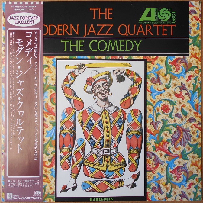 ■中古品■The Modern Jazz Quartet モダン・ジャズ・カルテット/the comedy(USED LP)_画像1