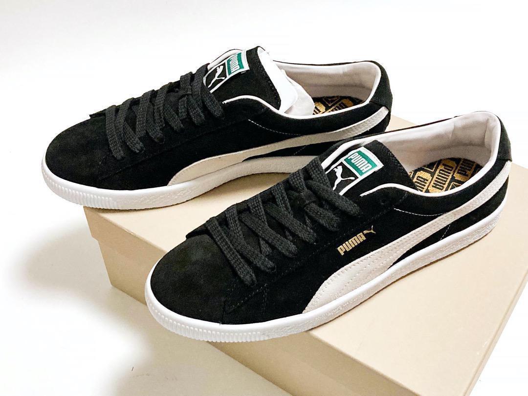 イタリア製！ PUMA Suede VTG MII 1968 プーマ スエード ヴィンテージ ブラック made in ITALY イタリア製！ US6 24cm_画像1