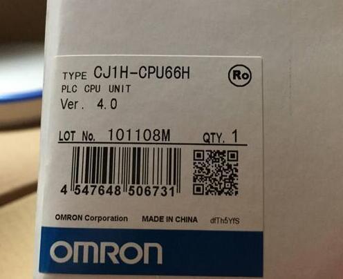 新品 OMRON/オムロン PLC CJ1H-CPU66H ６ヶ月保証