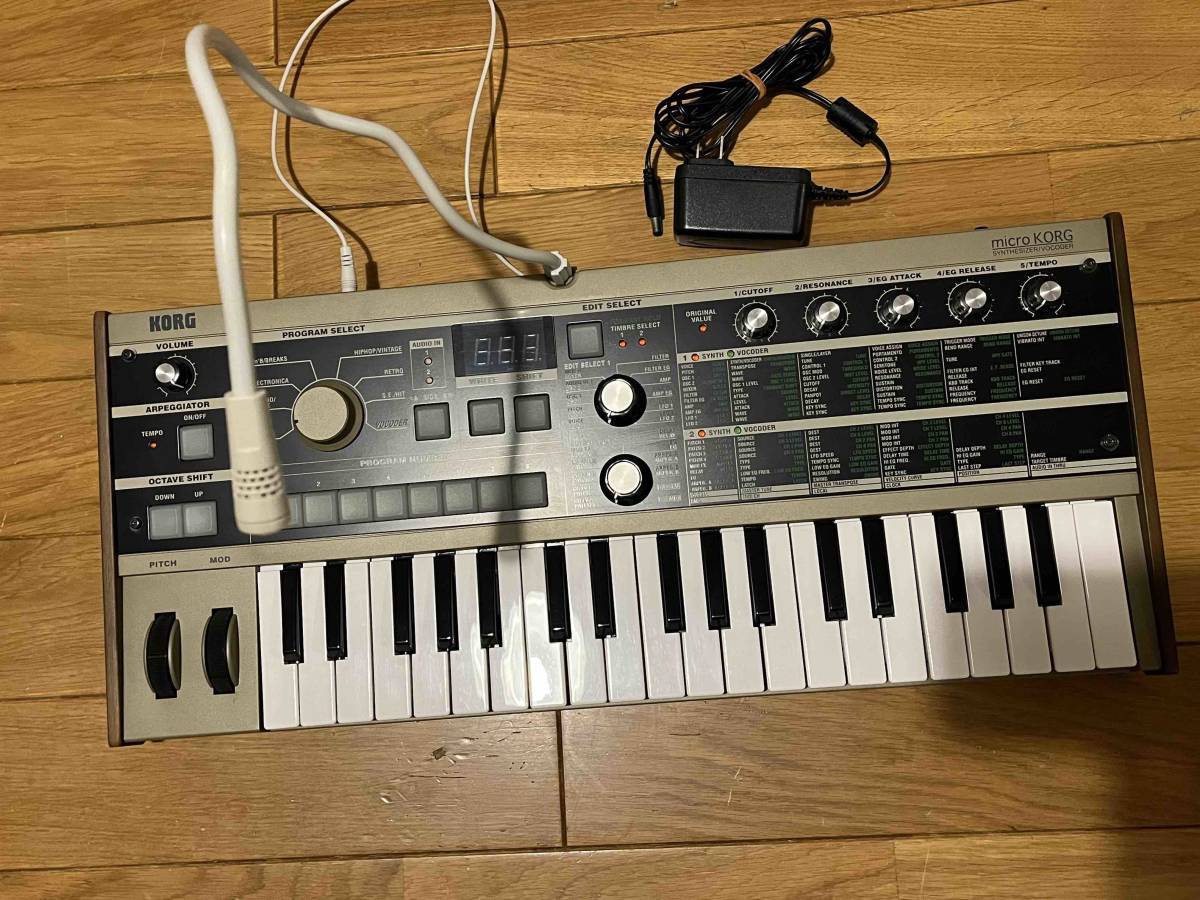 Yahoo!オークション - KORG microKORG マイクロコルグ アダプター マイ