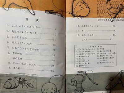 ｃ▼▼ 昭和 教科書　小学校　理科　4年上　昭和40年　学校図書　文部省　/　L4_画像2