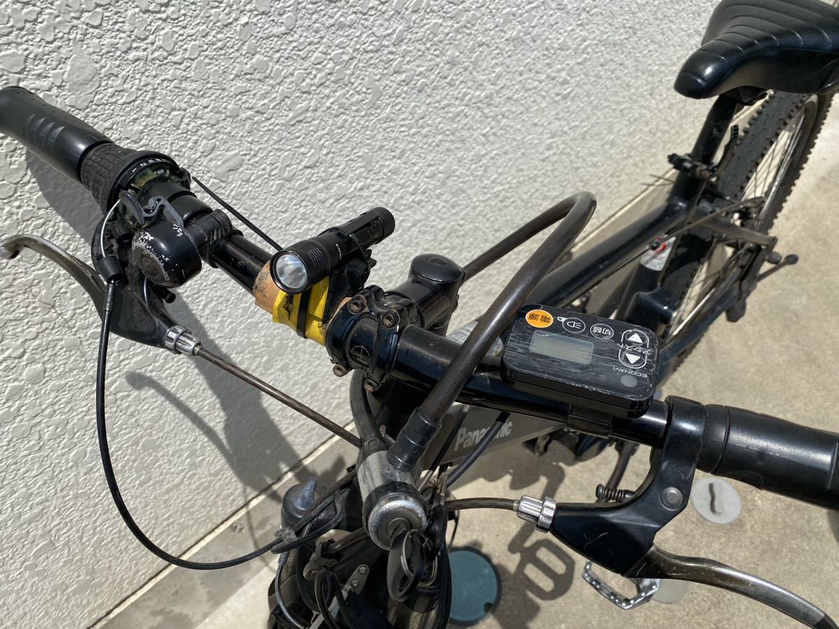 Panasonic 電動自転車 ハリヤ 黒 検ジェッター ベロスター クロスバイク ジャンク depositoduarte.com.br