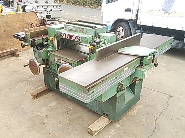 西野製作所 万能木工機 SA-300 (セッティングゲージ・刃物付 西野製作所 万能木工機 SA-300 (セッティングゲージ・刃物付