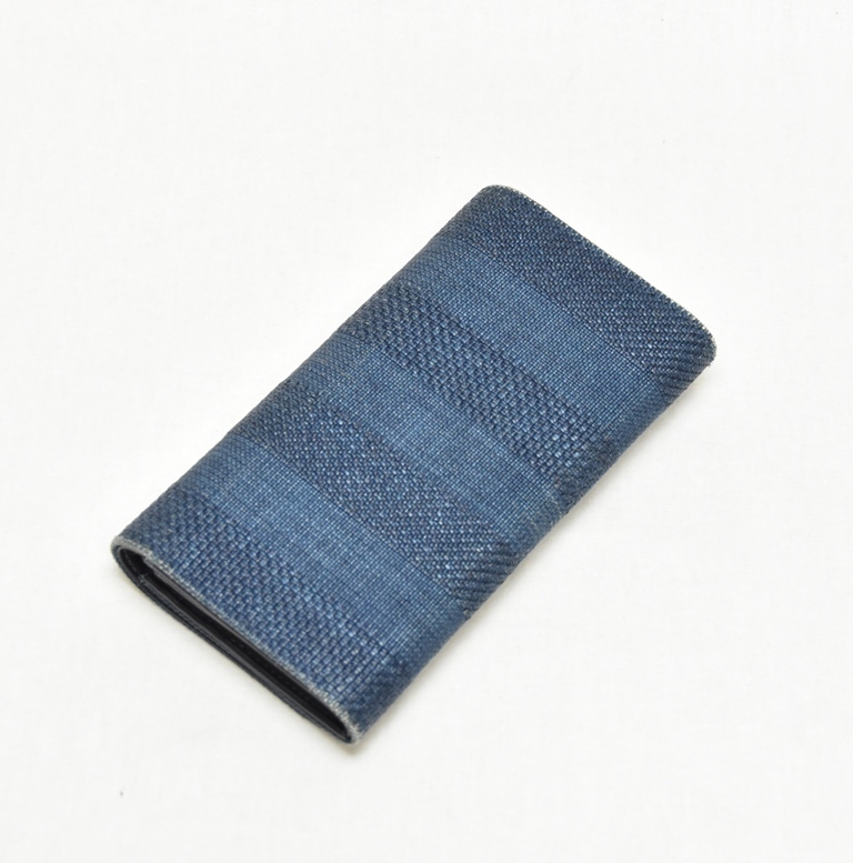 CHANEL シャネル ドーヴィル ロングフラップ財布 A81976 ネイビー