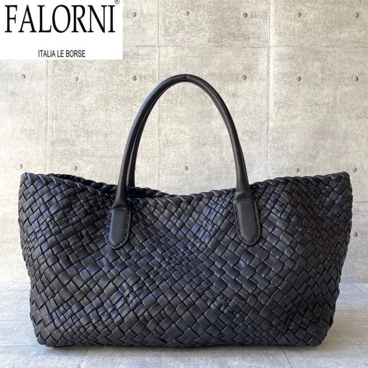 美品タグ付き FALORNI 定価165,000円 ファロルニ イントレチャート