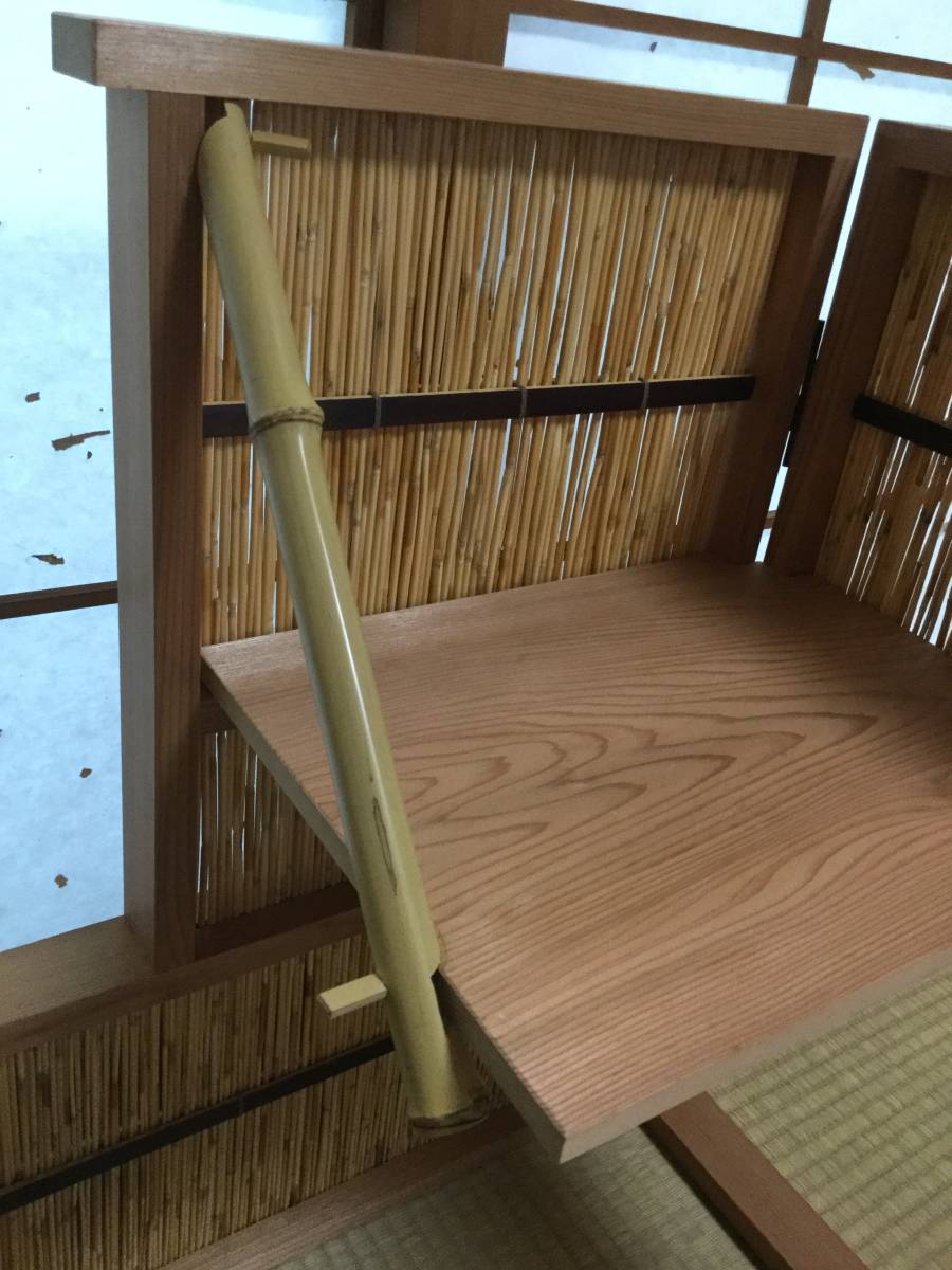 利休好写 葦棚 茶道具 和風インテリア 送料込 (通販販売 利休好写 葦棚 茶道具 和風インテリア 送料込 (通販販売