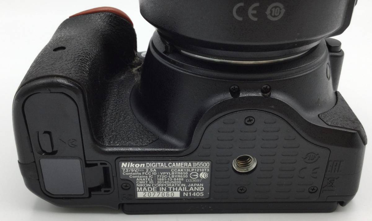 GG44□〈動作/精度/通電未確認〉Nikon ニコン D5500 デジタルカメラ / PIEZO DRIVE TAMRON16-300mm F/3.5-6.3 レンズ / ジャンク品 □_画像6