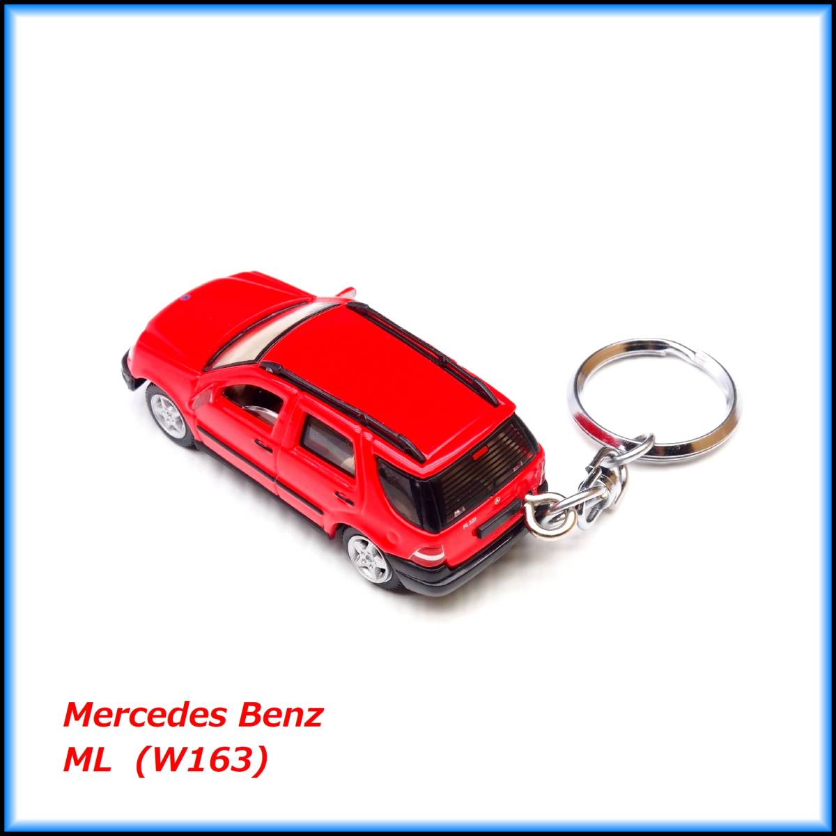 ベンツ ML W163 ミニカー ストラップ キーホルダー エアロ ホイール マフラー スポイラー シート ハンドル バンパー AMG グリル ライト_画像5