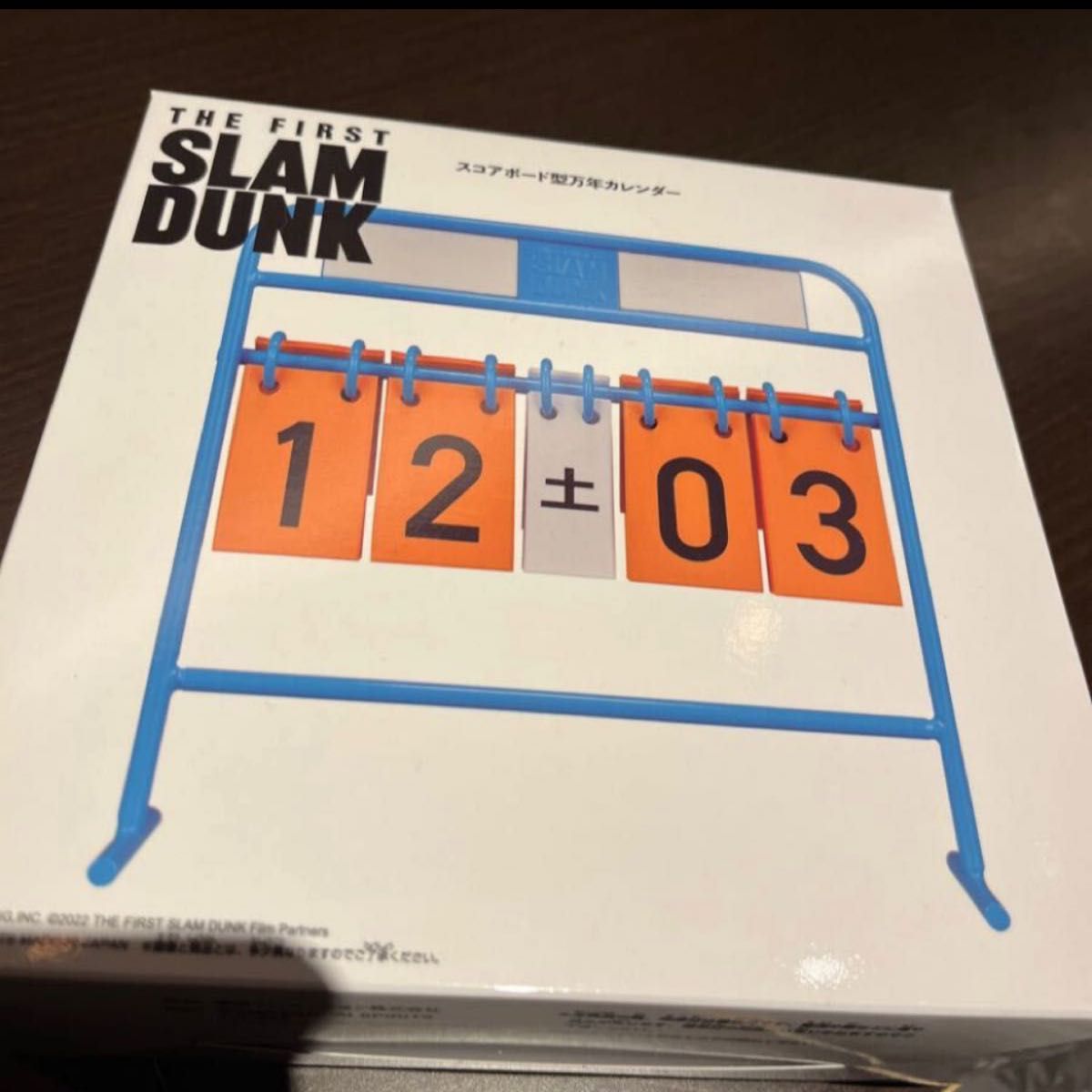 THE FIRST SLAM DUNK スコアボード型万年カレンダー |