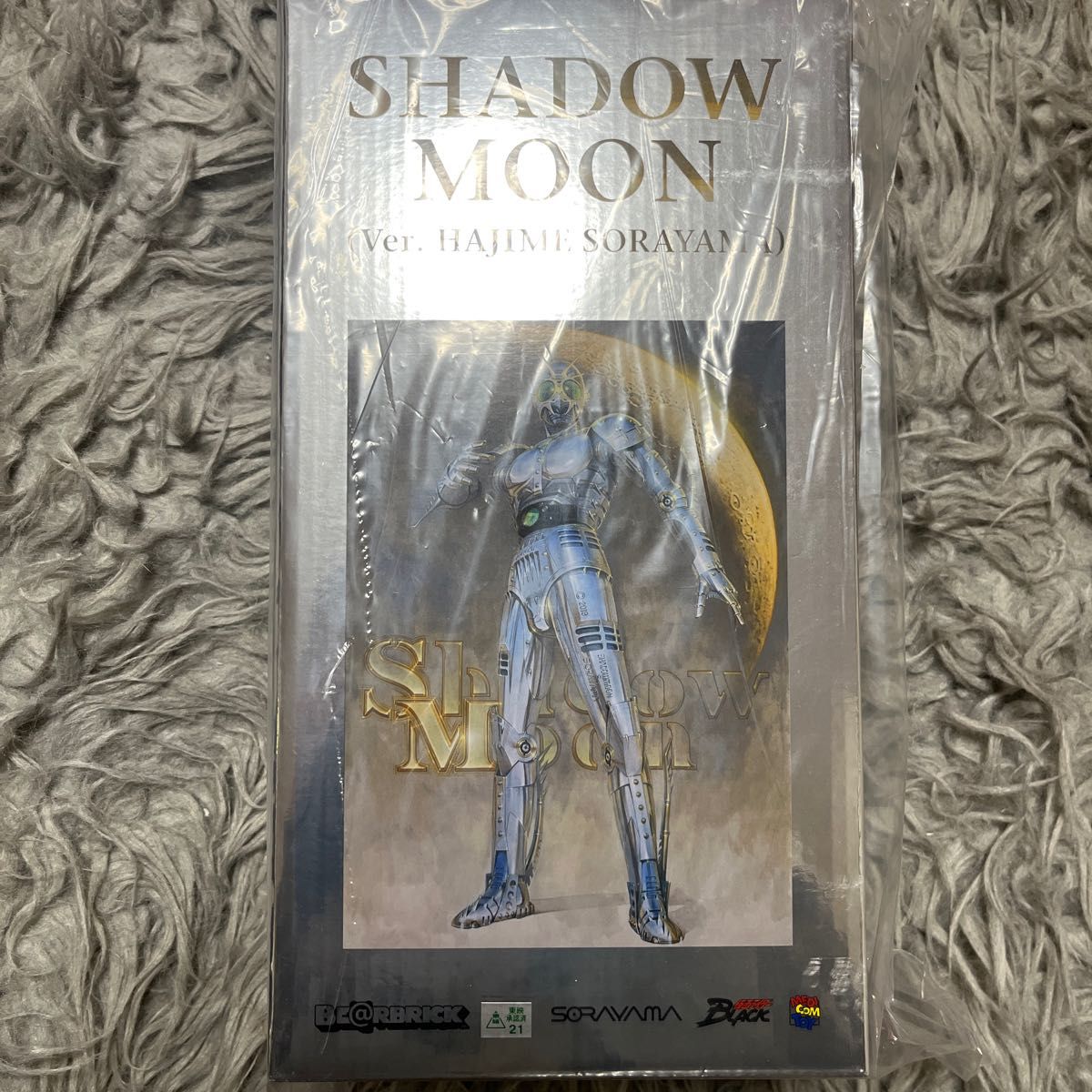 BE@RBRICK SHADOW MOON (Ver HAJIME SORAYAMA) 400% 即日発送|PayPay