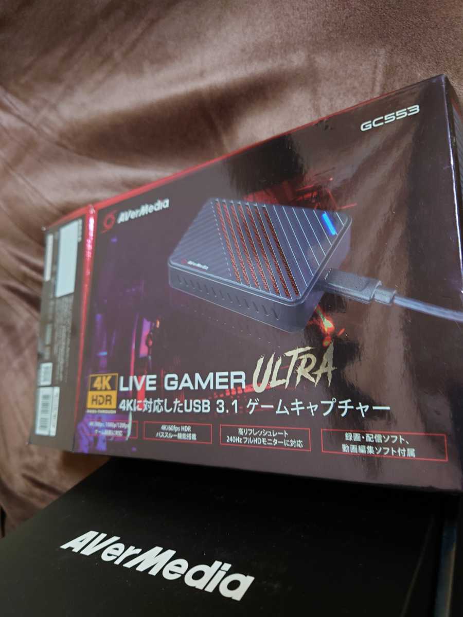 ひし型 AVerMedia Live Gamer Ultra GC553 [4Kパススルー対応 USB3.1 ...