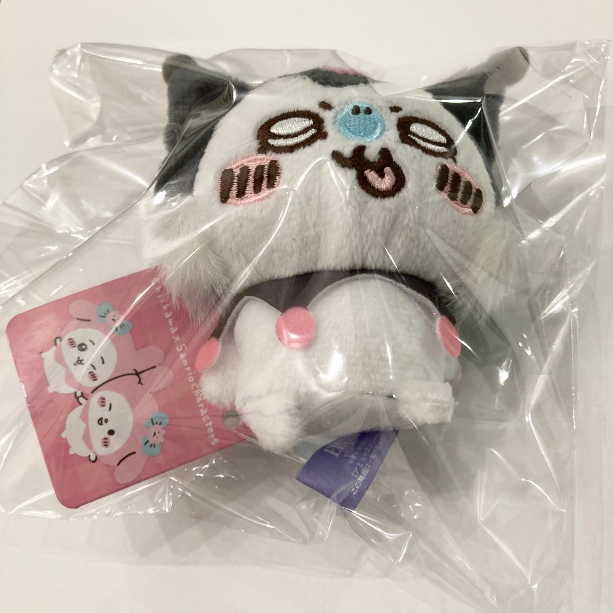 新品 ちいかわ サンリオ コラボ マスコット モモンガ × クロミ 新品 ちいかわ サンリオ コラボ マスコット モモンガ × クロミ