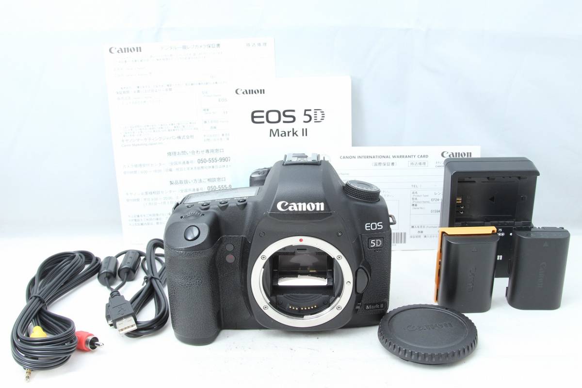 極上品】ショット数4208!Canon 5D markⅡ ボディ | verdadcre.com