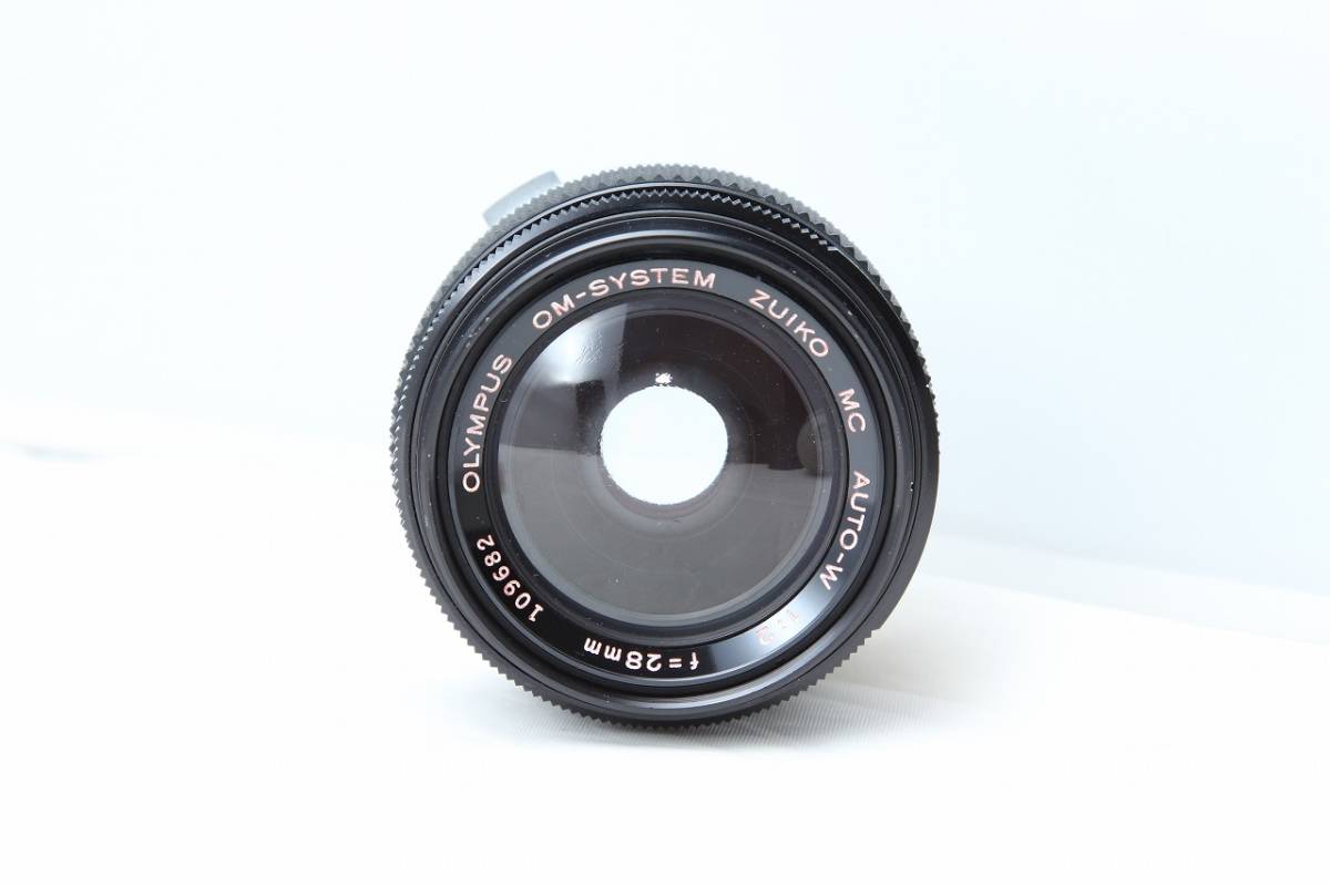 OLYMPUS ZUIKO MC AUTO-W 28mm F2 OMマウントオリンパス大口径広角単