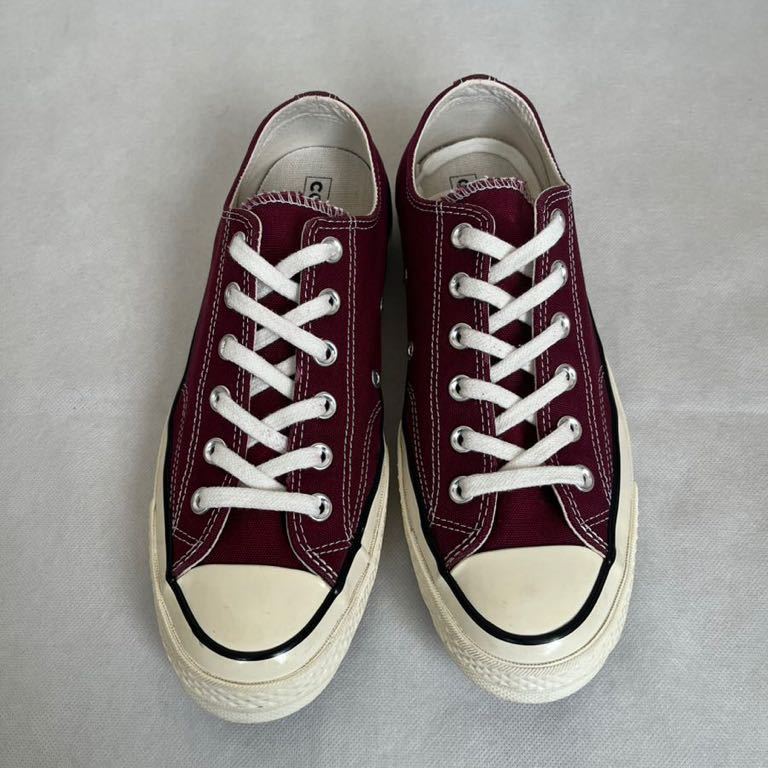 CONVERSEコンバース CHUCK Taylor チャックテイラー ct70 DARK BURGUNDY  バーガンディ(ボルドー、ワイン)us7.5 26.0cm