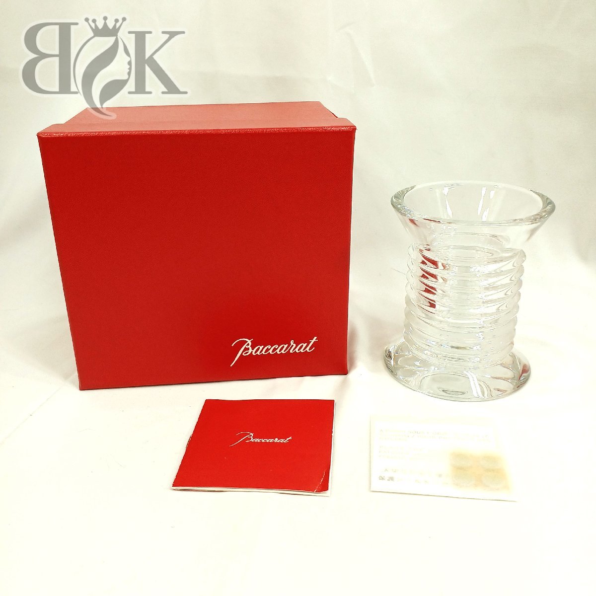 Baccarat バカラ ラランド フラワーベース ペン立て-