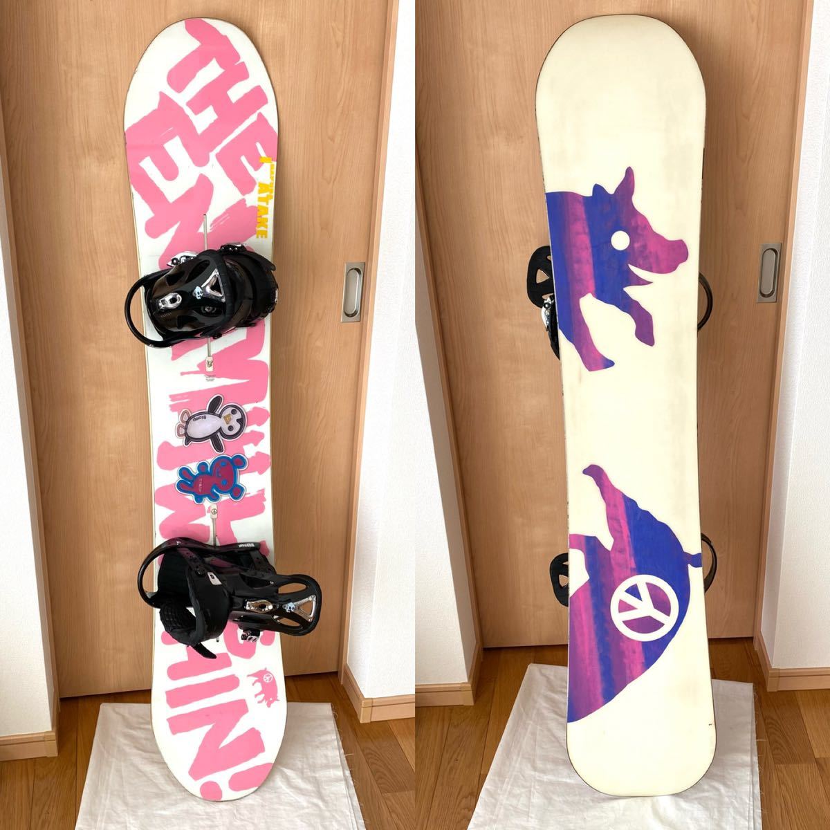 BURTON UNINC 153cm アンインク 希少モデル ビンディング カスタム