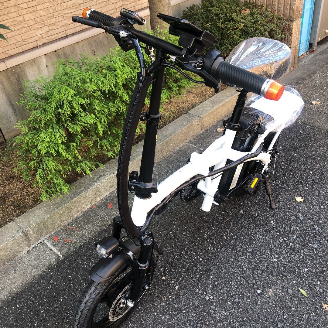 キーレス防犯タイヤロック めちゃ速リミッターカット フル電動自転車