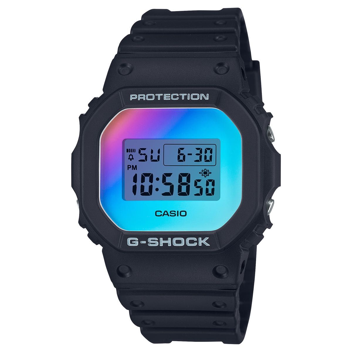 ☆ CASIO G-SHOCK DW-5600SR-1 オーロラ　ブラック