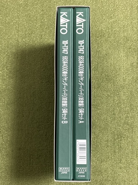 KATO 10-1747 683系4000番台「サンダーバード」(旧塗装)9両セット KATO 10-1747 683系4000番台「サンダーバード」(旧塗装)9両セット