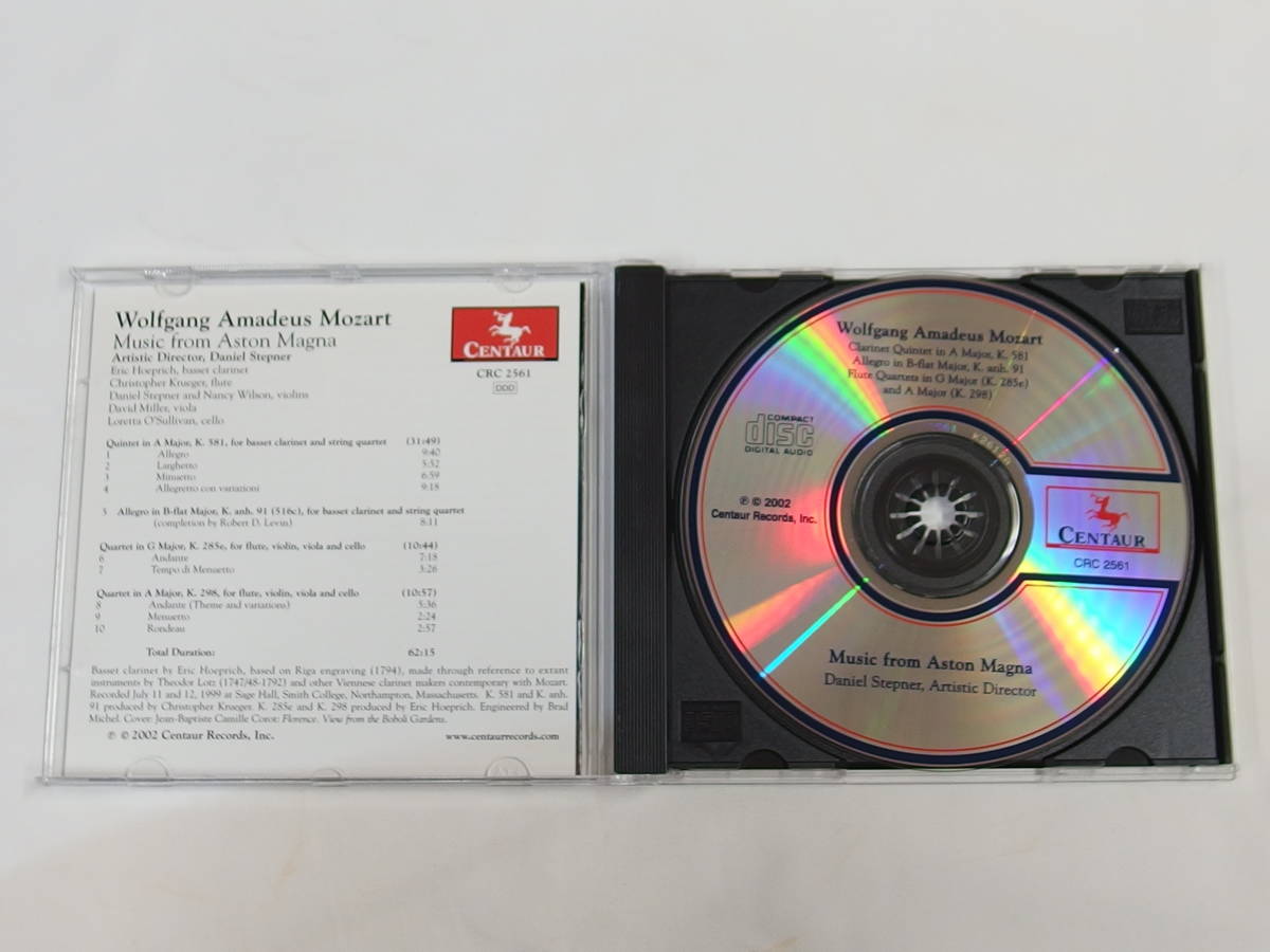 CD / Wolfgang Amadeus Mozart / Music from Aston Mangna / 『M13』 / 中古_画像4