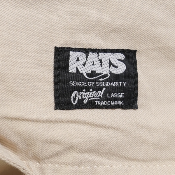 RATS ラッツ CHINO L/L PANTS パンツ ベージュ Size 【L】 【中古品-ほぼ新品】 20750926_画像8