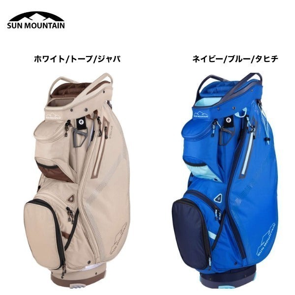 ★新品★送料無料★ サンマウンテン Sun Mountain Women’s Stellar カートバッグ ブラック/コーラル/カデット_画像1