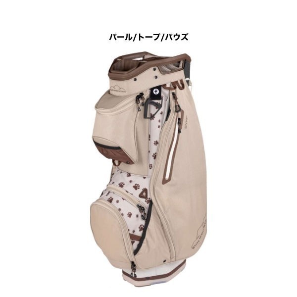 ★新品★送料無料★ サンマウンテン Sun Mountain Women’s Sync カートバッグ パール/トープ/パウズ_画像3