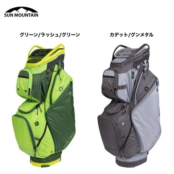 ★新品★送料無料★ サンマウンテン Sun Mountain Eco-Lite カートバッグ ブラック_画像1