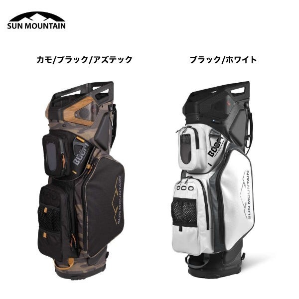 ★新品★送料無料★ サンマウンテン Sun Mountain Boom 14-Way カートバッグ ブラック/レッド