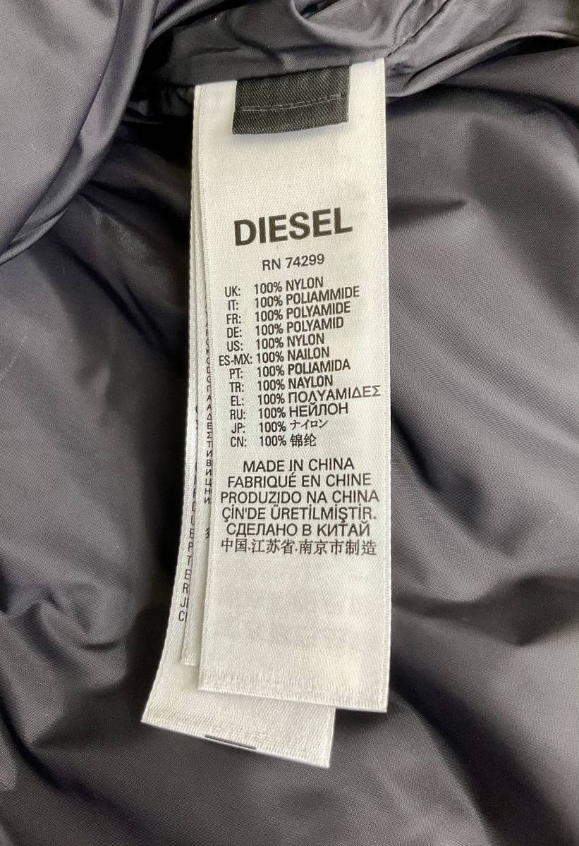 男性に人気! ディーゼル キッズ パテッドジャケット DIESEL 新品 1522
