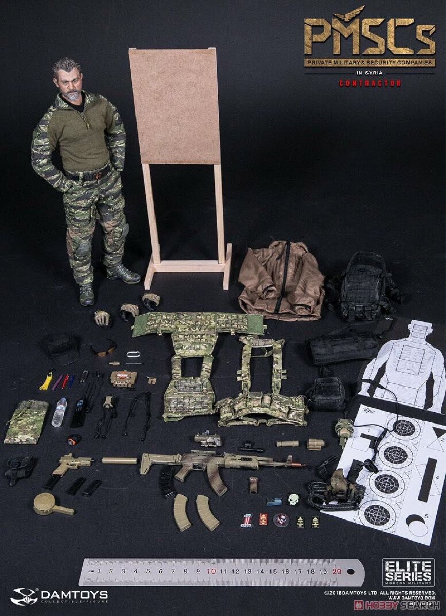 1／6 フィギュア　ミリタリーフィギュアダムトイズ　soldier story damtoys did ホットトイズ　兵士　装備