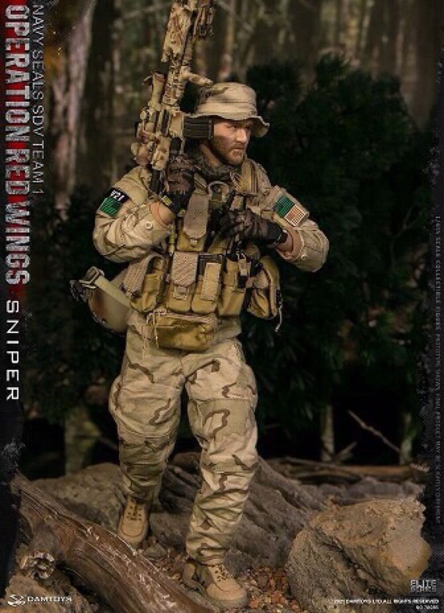 1／6 フィギュア　ミリタリーフィギュアdamtoys ダムトイズ　ローンサバイバー　soldier story did 装備　銃