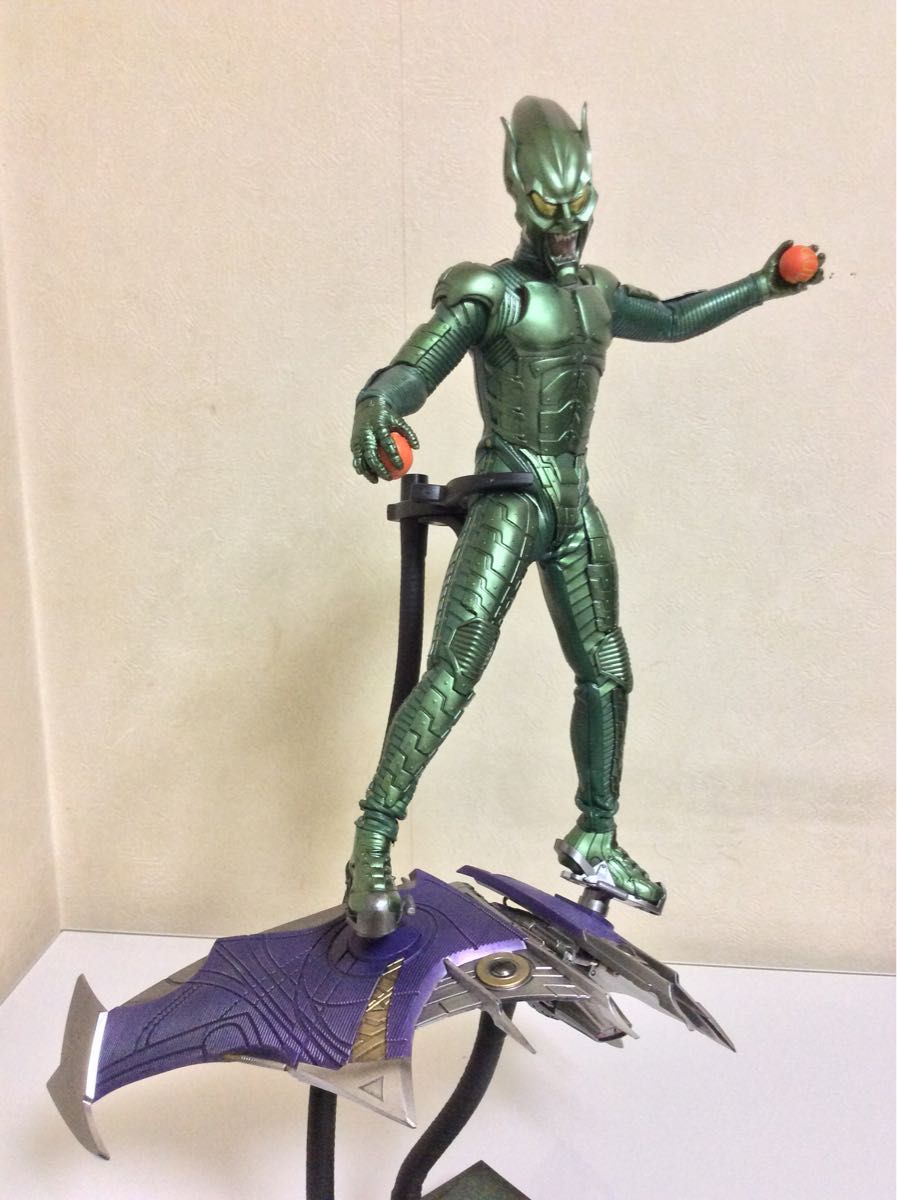 1／6 フィギュア　アクションフィギュア　スパイダーマン　グリーンゴブリン　アベンジャーズ　ホットトイズ　マーベル　アメコミ