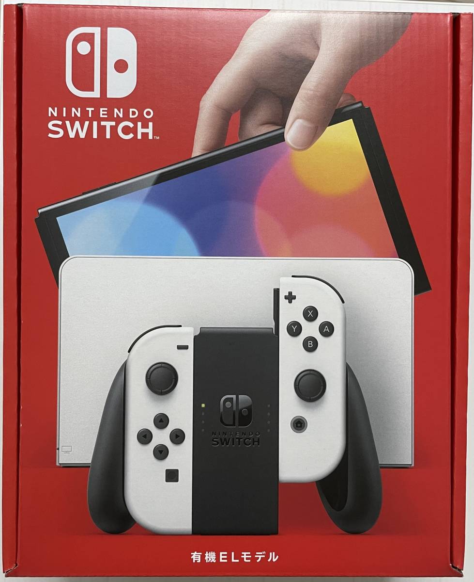 任天堂 スイッチ Switch本体 有機EL JCホワイト 保証付