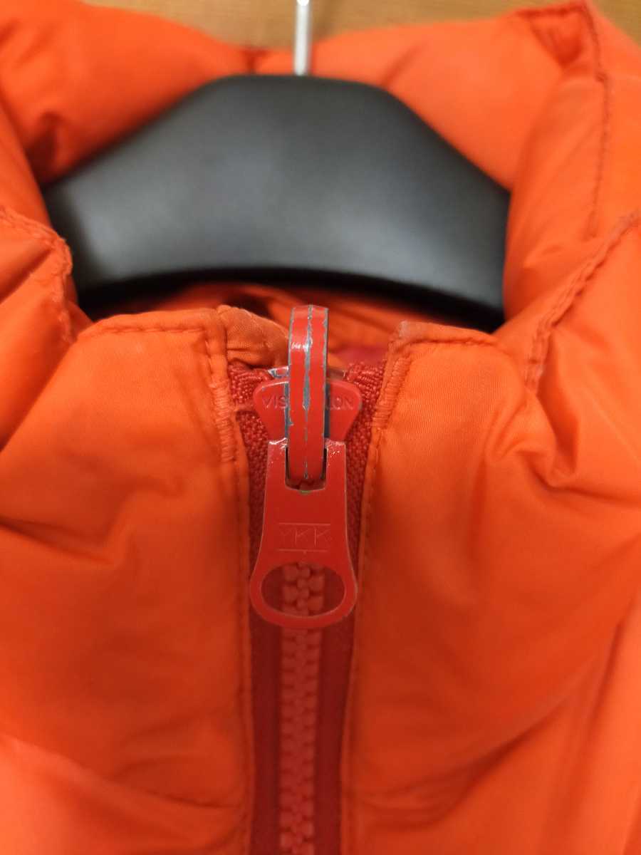 ヴィンテージ Marmot ダウンジャケット オレンジ Ｓサイズ ビンテージ_画像5