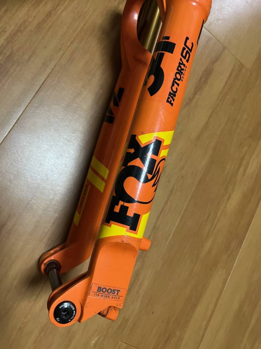 FOX 34 FLOAT SC Factory 2020 Fork 120mm ストローク変更KIT付き_画像9