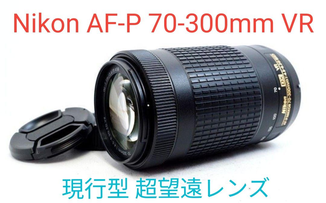 2月10日本日限りの大特価♪【超美品】Nikon AF-P NIKKOR DX 70-300mm