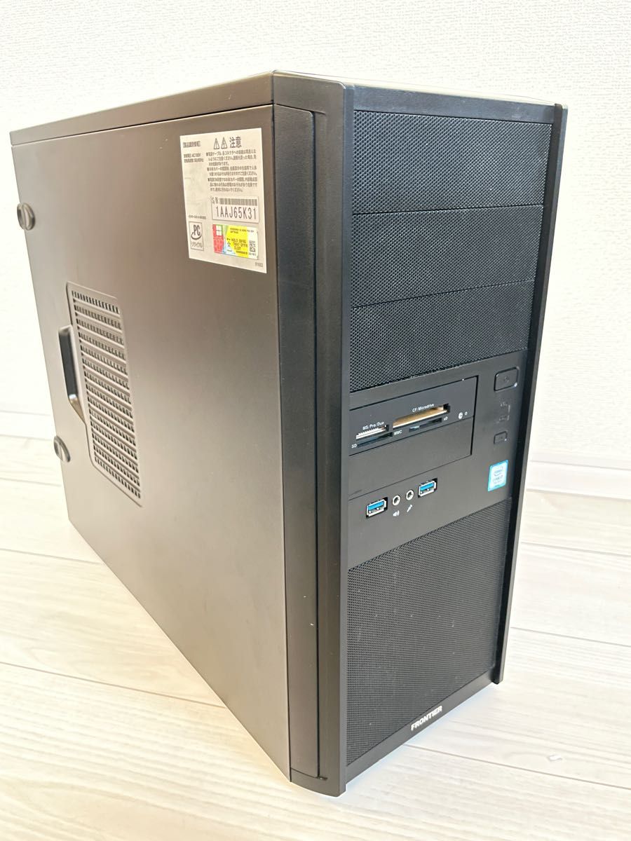 注目ブランド 値下げ 美品 Frontier HDD500GB ゲーミングPC/GTX1070/i7