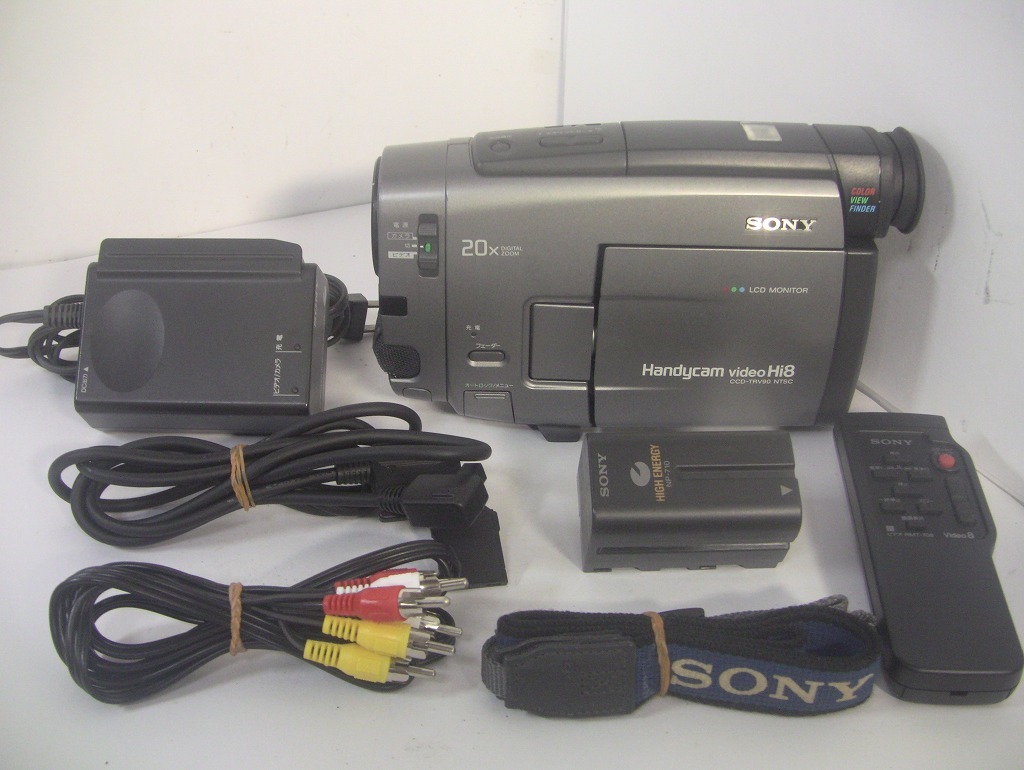 動作品◇SONY HI8 TR3000 付属品12点 動作品◇SONY HI8 TR3000 付属品12点